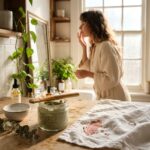 Rôzne druhy ílu na pleť v miskách pripravené na kozmetické použitie